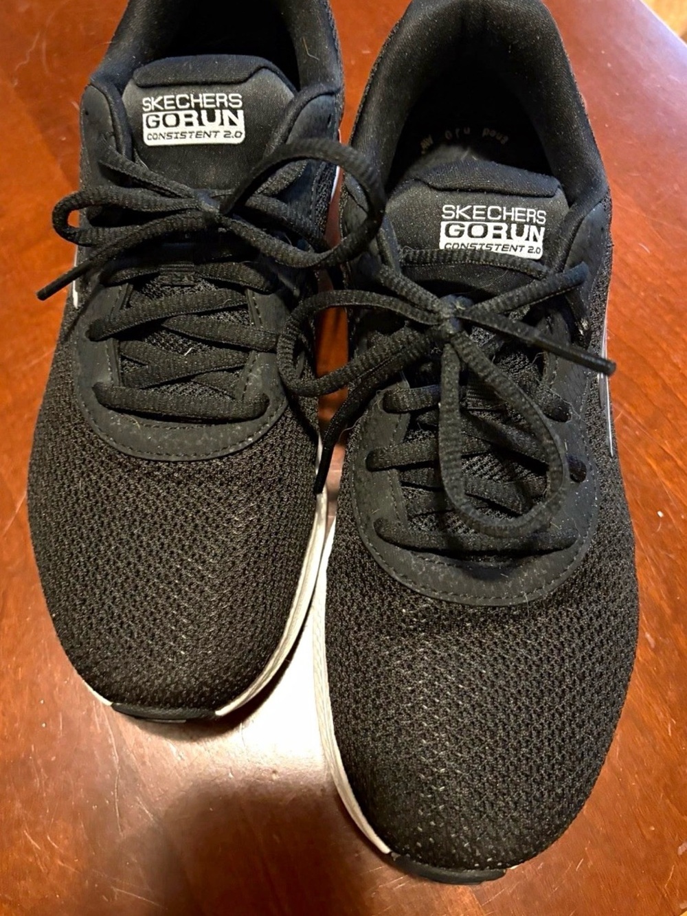 Skechers GOrun Consistent 2.0 Black Athletic Sneakers